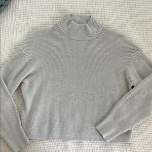 Lululemon Merino Wool-Blend Ribbed Turtleneck Sweater